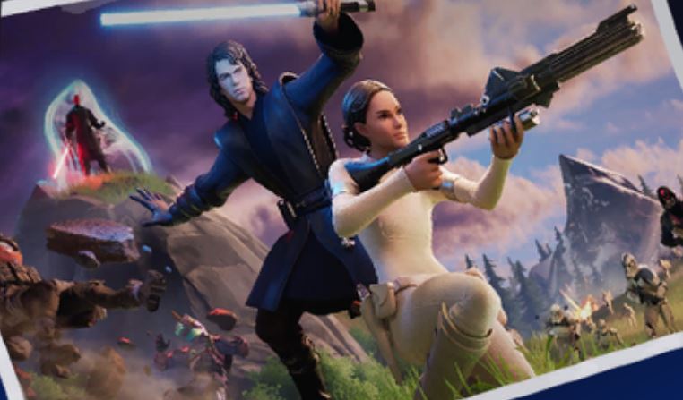 Light vs Dark Fortnite Star Wars
