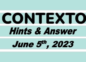 Daily Contexto 260 - June 5th 2023