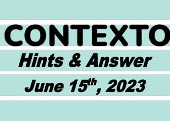 Daily Contexto 270 - June 15th 2023