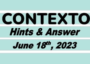 Daily Contexto 273 - June 18th 2023