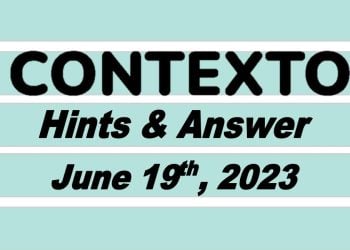 Daily Contexto 274 - June 19th 2023