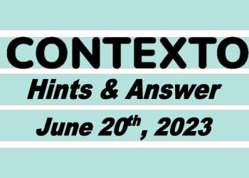Daily Contexto 275 - June 20th 2023