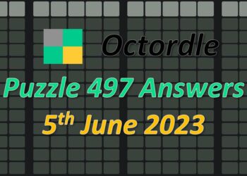 Daily Octordle 497 - June 5th 2023