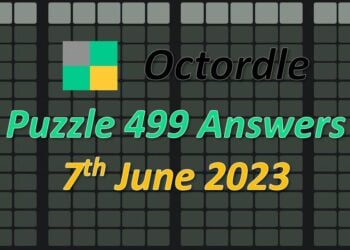 Daily Octordle 499 - June 7th 2023