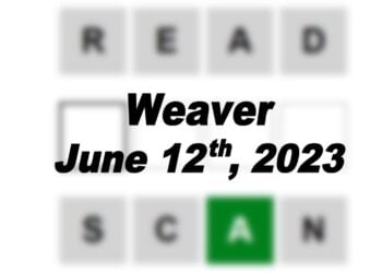 Daily Weaver - 12th June 2023