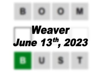 Daily Weaver - 13th June 2023
