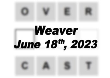 Daily Weaver - 18th June 2023