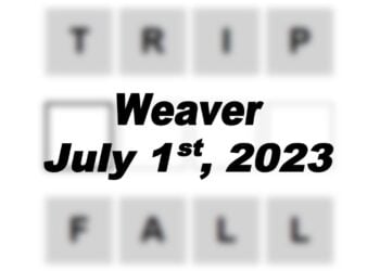 Daily Weaver - 1st July 2023