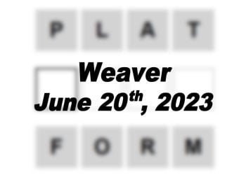 Daily Weaver - 20th June 2023