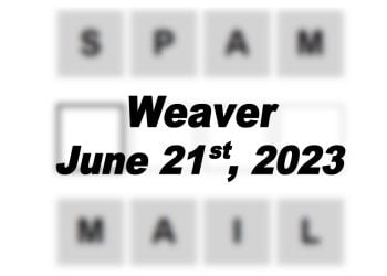 Daily Weaver - 21st June 2023