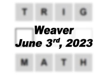 Daily Weaver - 3rd June 2023