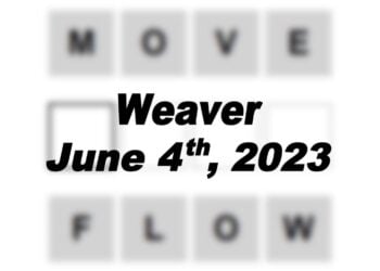 Daily Weaver - 4th June 2023