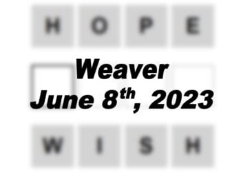 Daily Weaver - 8th June 2023