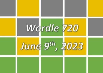 Daily Wordle 720 - 9th June 2023