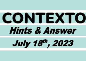 Daily Contexto 303 - July 18th 2023