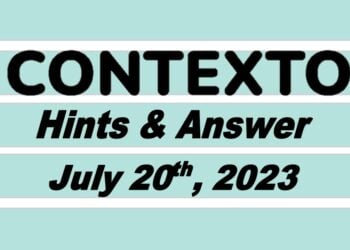 Daily Contexto 305 - July 20th 2023