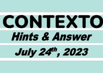 Daily Contexto 309 - July 24th 2023