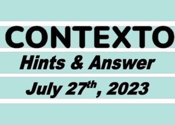 Daily Contexto 312 - July 27th 2023