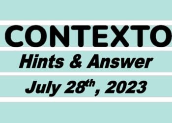 Daily Contexto 313 - July 28th 2023