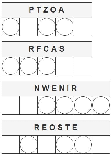 Daily Jumble Puzzle - 15th July 2023
