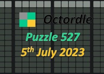 Daily Octordle 527 - July 5th 2023
