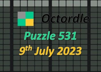 Daily Octordle 531 - July 9th 2023