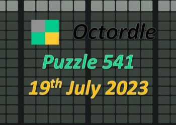 Daily Octordle 541 - July 19th 2023
