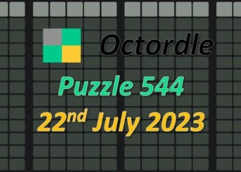 Daily Octordle 544 - July 22nd 2023