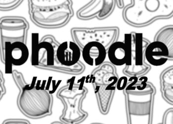 Daily Phoodle - 11th July 2023