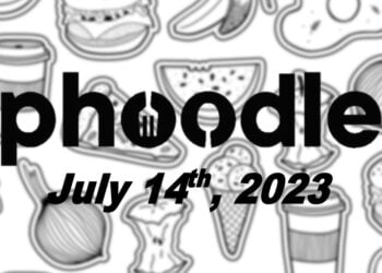 Daily Phoodle - 14th July 2023