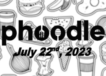 Daily Phoodle - 22nd July 2023