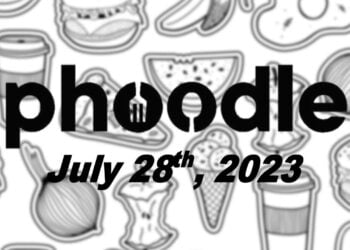 Daily Phoodle - 28th July 2023