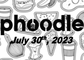 Daily Phoodle - 30th July 2023