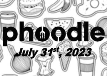 Daily Phoodle - 31st July 2023