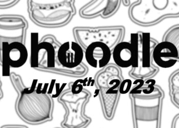 Daily Phoodle - 6th July 2023