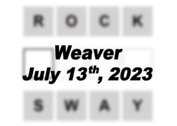 Daily Weaver - 13th July 2023