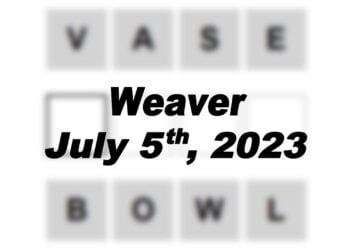 Daily Weaver - 5th July 2023