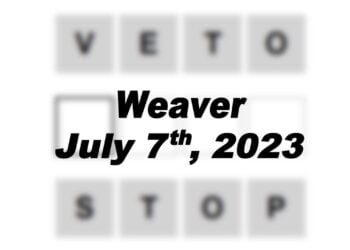 Daily Weaver - 7th July 2023