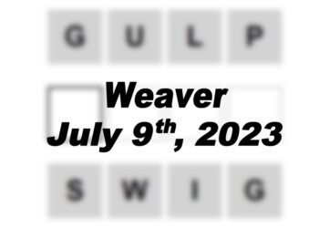 Daily Weaver - 9th July 2023