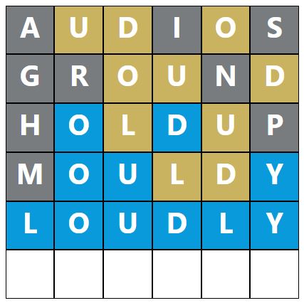 Daily Word Hurdle #1075 Morning Answer - 9th July 2023