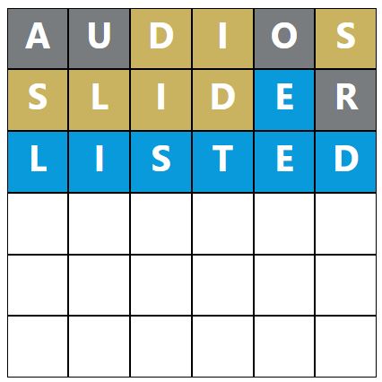 Daily Word Hurdle #1076 Afternoon Answer - 9th July 2023
