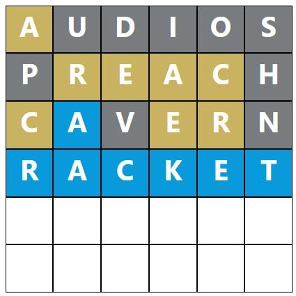 Daily Word Hurdle #1077 Morning Answer - 10th July 2023