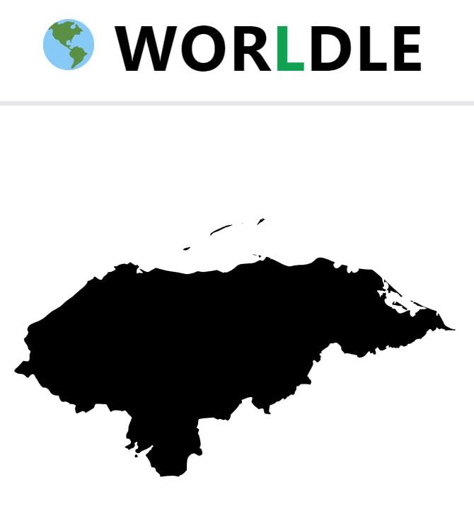 Daily Worldle 537 Country - July 12th 2023