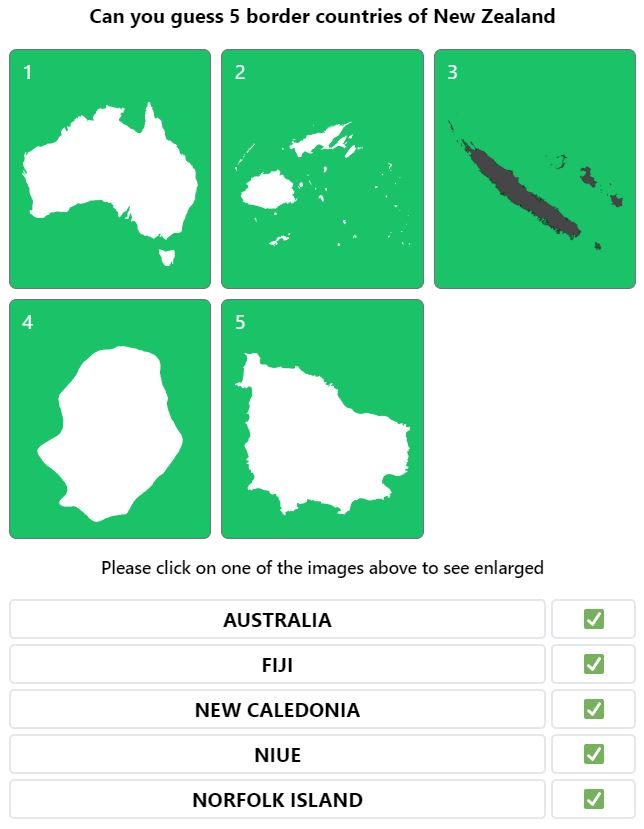Daily Worldle 538 Bonus Neighbouring Countries Answers - July 13th 2022