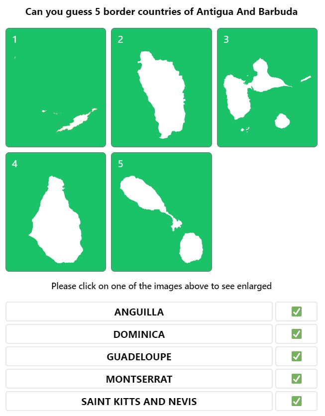 Daily Worldle 545 Bonus Neighbouring Countries Answers - July 20th 2022
