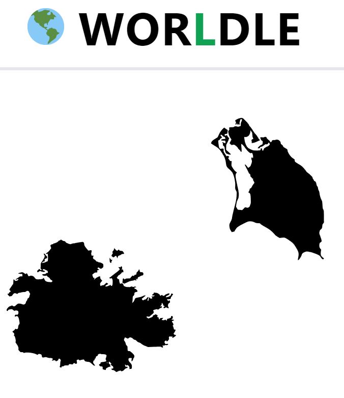 Daily Worldle 545 Country - July 20th 2023