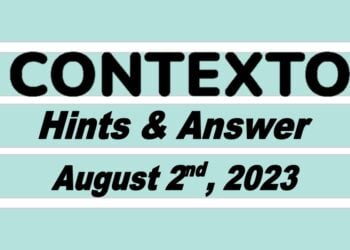 Daily Contexto 318 - August 2nd 2023
