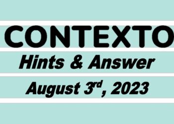 Daily Contexto 319 - August 3rd 2023