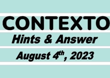 Daily Contexto 320 - August 4th 2023