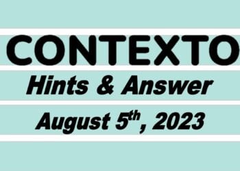Daily Contexto 321 - August 5th 2023